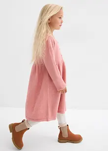 Abito in maglia con abbottonatura decorativa, bonprix