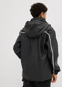 Giacca impermeabile termica con fodera in pile, bonprix