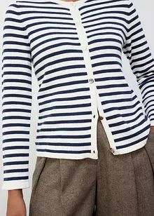 Cardigan in misto seta, bonprix