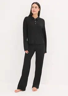 Tuta da casa oversize in morbida maglia a coste, bonprix