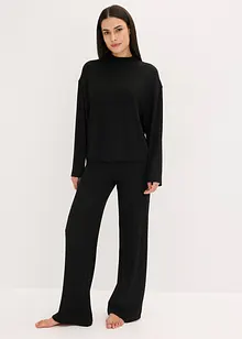 Tuta da casa oversize in morbida maglia a coste, bonprix