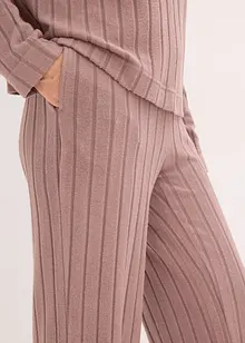 Tuta da casa oversize in morbida maglia a coste, bonprix