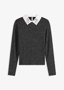 Maglia in misto cotone, bonprix