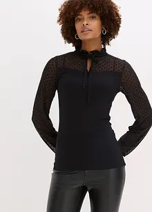 Maglia in misto viscosa, bonprix