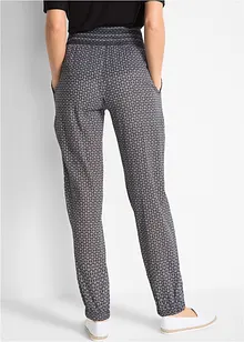 Pantaloni alla turca in tessuto increspato, bonprix