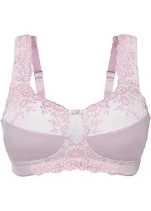 Reggiseno contenitivo senza ferretto con spalline imbottite, bonprix
