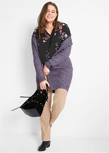 Camicetta lunga in viscosa fluente, bonprix