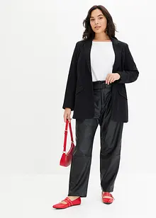 Blazer lungo in jersey di cotone, bonprix