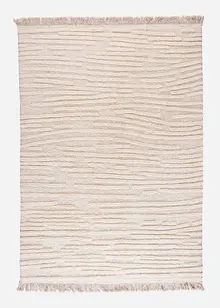 Tappeto Kilim con struttura a rilievo e frange, bonprix