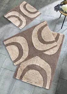 Tappeto da bagno con motivo semicircolare, bonprix