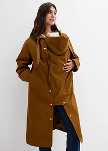 Cappotto prémaman idrorepellente 6 in 1  con inserto babywearing e gilet interno staccabile, bonprix
