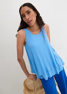 Top in viscosa a doppio strato, bonprix