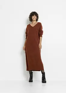 Abito midi in maglia oversize, bonprix