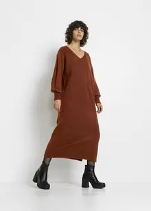 Abito midi in maglia oversize, bonprix