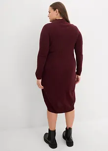 Abito in filato fine con colletto dritto, bonprix