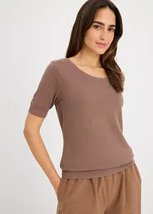 Maglione a maniche corte, bonprix