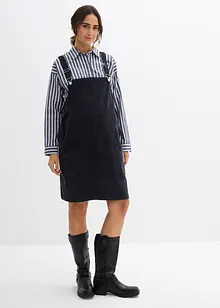 Abito salopette prémaman in velluto di cotone elasticizzato, bonprix
