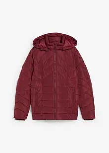 Giacca trapuntata leggera con cappuccio rimovibile, bonprix