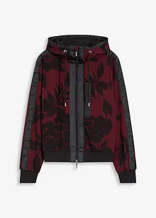 Felpa con zip e cotone, bonprix