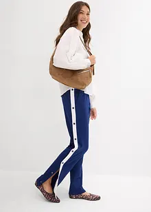 Pantaloni da jogging ad asciugatura rapida con bottoni automatici, bonprix