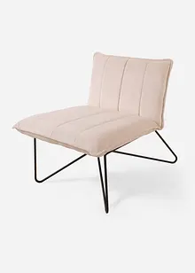 Poltrona con struttura di metallo, bonprix
