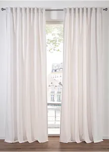 Tenda semitrasparente in poliestere riciclato (pacco da 2), bonprix