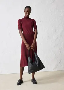 Maglione a collo alto in morbido misto lana, bonprix