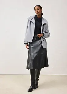 Maglione a coste in lana merino, bonprix