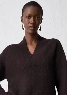 Maglione in misto alpaca caldo, bonprix