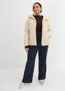 Pantaloni da jogging in tessuto effetto neoprene, bonprix