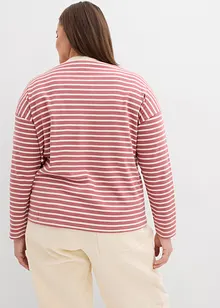 Maglia a maniche lunghe in cotone pesante, bonprix