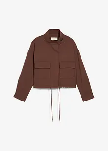 Giacca corta da mezza stagione in misto viscosa, bonprix