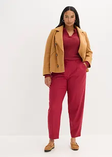 Pantaloni in tessuto in barrel shape, bonprix