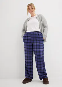 Pantaloni in flanella di cotone biologico, bonprix