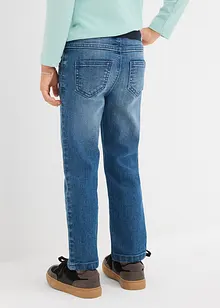 Jeans con elastico in vita, mid waist, bonprix