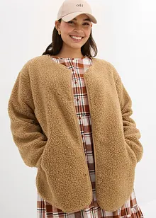 Giacca in pile teddy, bonprix