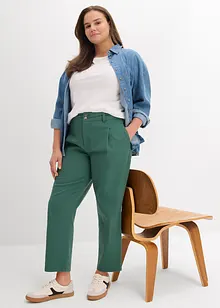 Pantaloni in twill in barrel shape, bonprix