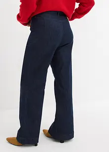 Jeans a zampa, vita alta, bonprix