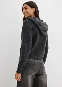 Cardigan con cappuccio, bonprix