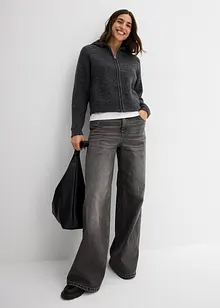 Cardigan con cappuccio, bonprix