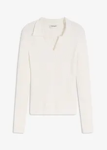 Maglione morbido in filato fine misto viscosa, bonprix