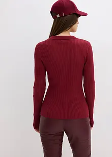 Maglione morbido in filato fine misto viscosa, bonprix