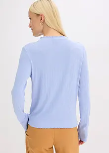 Maglia aderente a costine, bonprix