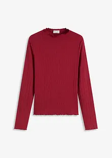 Maglia aderente a costine, bonprix