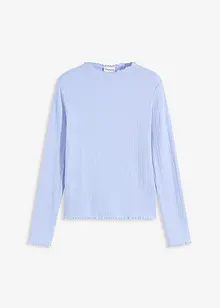 Maglia aderente a costine, bonprix