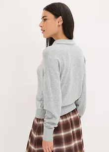 Maglione in filato fine misto viscosa, bonprix