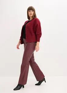 Pantaloni in similpelle, bonprix