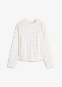 Maglione a trecce, bonprix