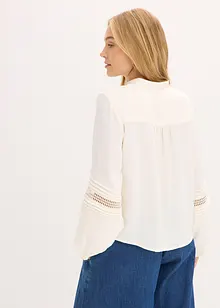 Blusa oversize con raffinati dettagli, bonprix