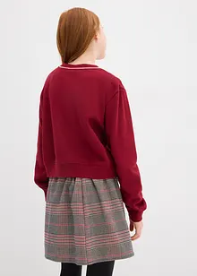 Felpa in puro cotone biologico, bonprix